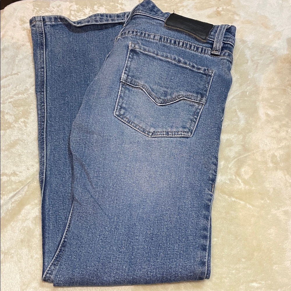 Rock & Roll Vintage’46 Collection Pistol Straight Classic Blue Denim Jeans